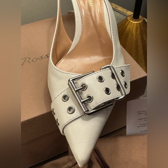 Gianvito Ross Milano Leith Slingback Pumps - Picture 3 of 9